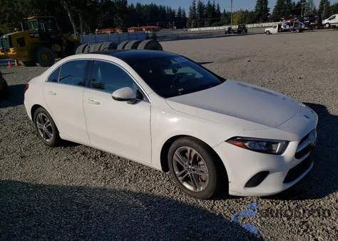 2020 Mercedes-Benz A 220 из США, поврежденный, VIN W1K3G4EB3LJ210963